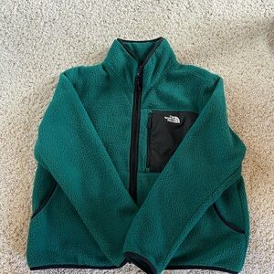 The North Face Green Fleece Jacket